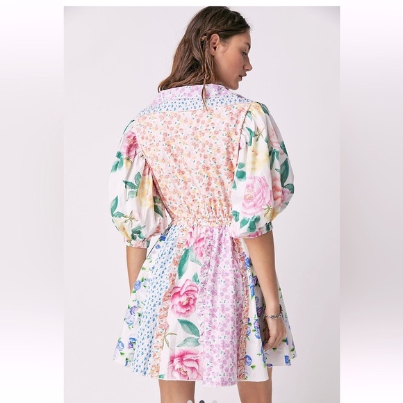 Free People x Fillyboo Love Street Wrap Mini Dress - Picture 4 of 17